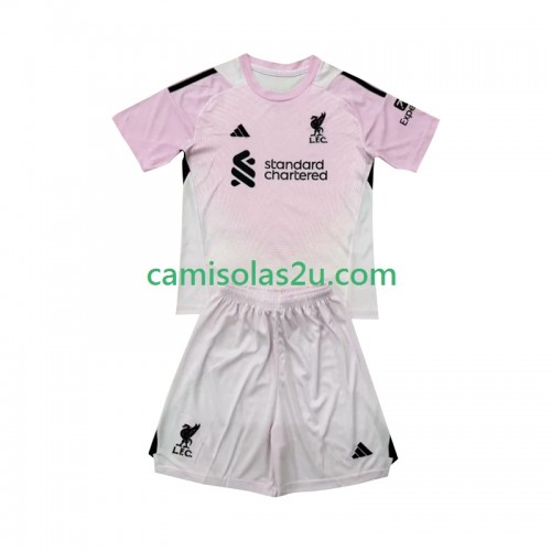 Camisolas de futebol Liverpool Guarda Redes Criança Equipamento 3ª 2025/26 Manga Curta Camisolas de futebol Liverpool Guarda Redes Criança Equipamento 3ª 2025/26 Manga Curta